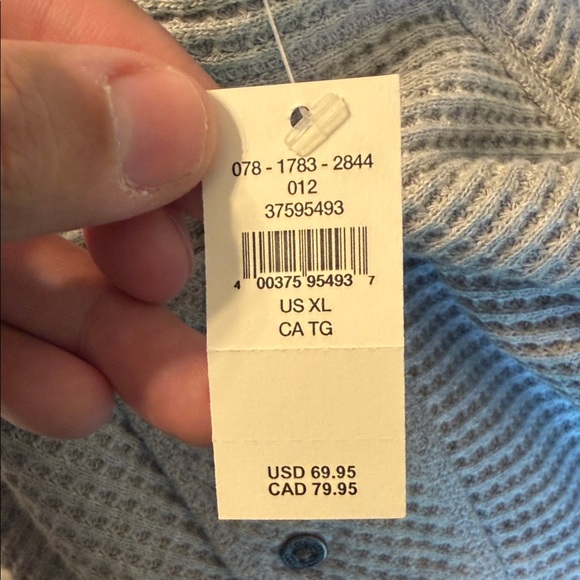 Aerie Light Blue Button Down Shirt - Picture 4 of 4